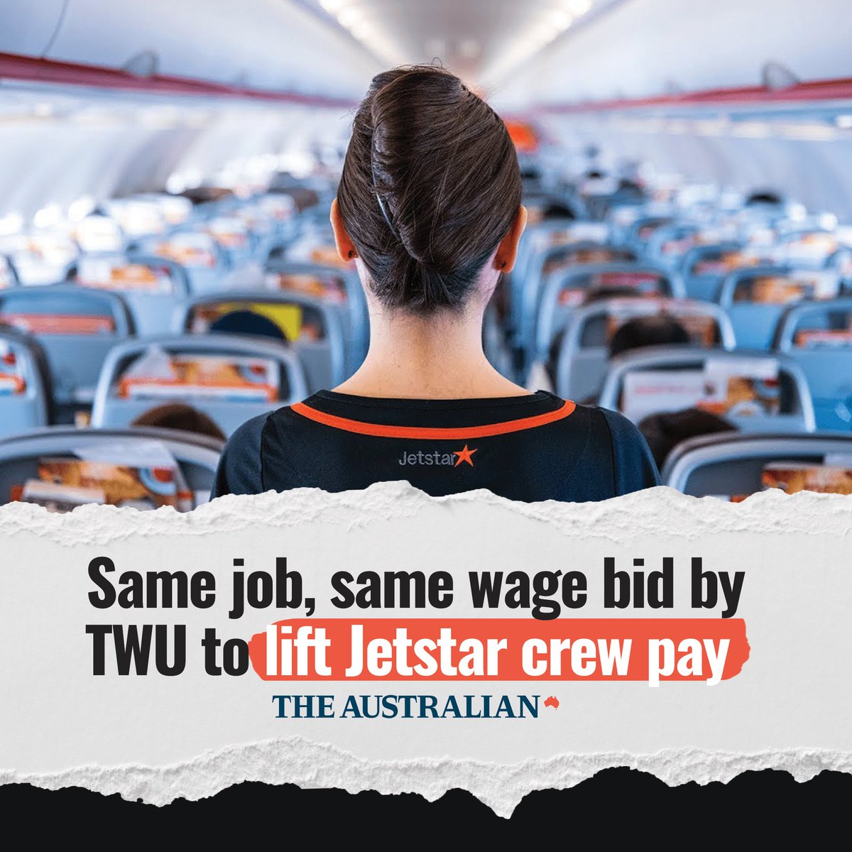 Jetstar flight attendants who are employed as labour hire do the same work as Jetstar’s direct employees but are paid much less. 
 
Thanks to Labor’s same job, same pay laws, these workers &amp; their unions can right this wrong.
 
The Albanese Govt is getting wages moving again.