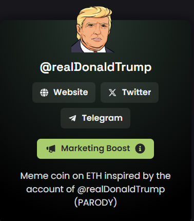 MAGAXETH's tweet photo. Marketing active for $MAGAX on @dexscreener 🇺🇸🚀

Official Contract 🇺🇸 0x03D5c5EC3EA0Bb0D6d79777375C262f0659f4bd9 https://t.co/zY0diGbuhb