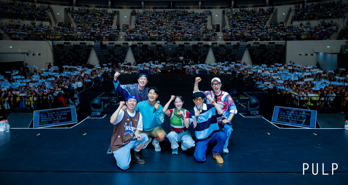 pulpliveworld's tweet photo. Laughter truly is the best medicine, and when it comes to delivering pure, unfiltered joy, no one does it better than RUNNING MAN! 🥰 The unique and infectious happiness we all felt at RUNNING MAN 'RUN 2 U' in Jakarta will be cherished for a lifetime. Even before the show began, the atmosphere was palpable with excitement, and you could sense the anticipation in every corner of the arena. RUNNERS from all over gathered with one shared goal: to see our beloved RUNNING MAN hosts light up the stage and our hearts. And when they finally appeared, it was as if the entire day had been waiting just for that moment—the arena burst into cheers, and smiles were all around. The night instantly became brighter! 🤩🫶