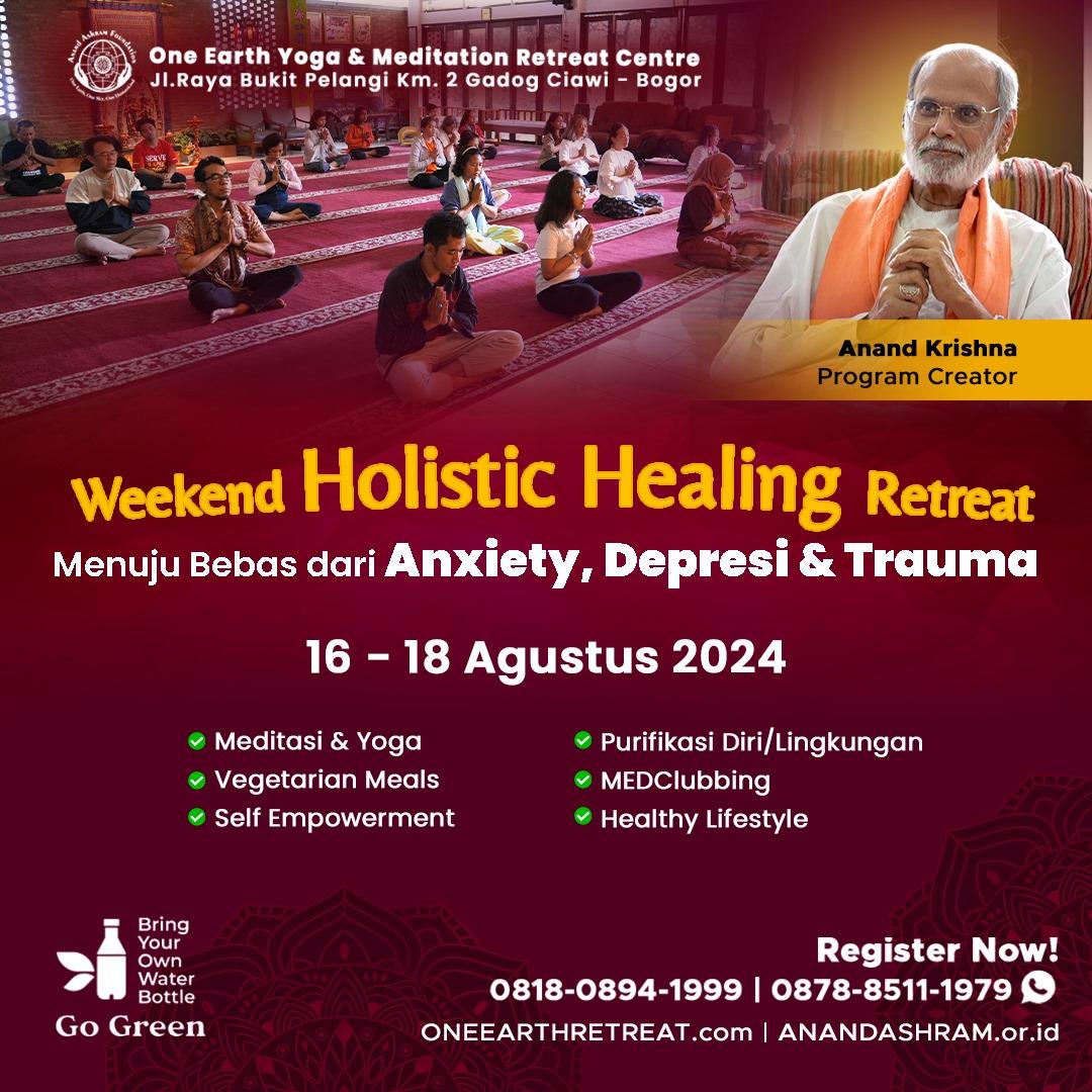 AnandAshram's tweet image. #Anxiety #Depresi #Trauma - Kami ada #Solusi!

✅ 34+ th dlm #KesehatanMental
✅ 5 jt+ Partisipan  
✅ Berdasar #Pengalaman #AnandKrishna sembuh #KankerDarah #Leukimia

Info bit.ly/3Qsmb1J

#SehatMental #MeditasiBogor #KabupatenBogor #Kedamaian #Meditasi #SelfHealing