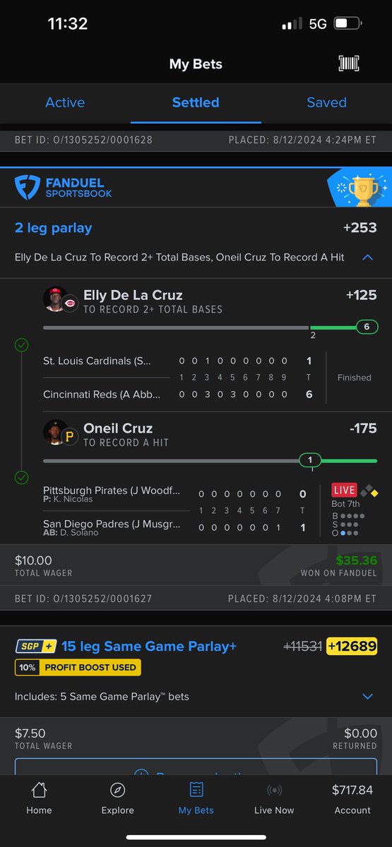 BIGONEOFONE's tweet photo. 2️⃣ Cashes In The Cord Join For Free For Tomorrow’s Plays 🚀 

🔗 : https://t.co/tFVDYG0qZj

#GamblingX #MLBBets #fanduel https://t.co/lec8z9Pqzq