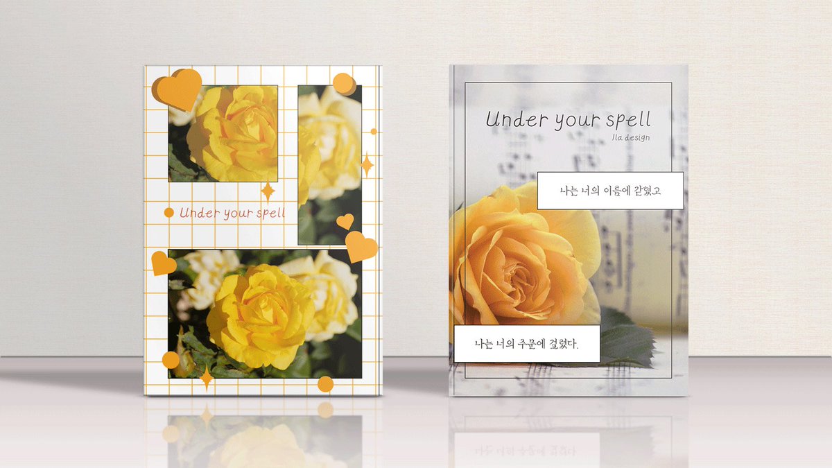 Ila_design's tweet photo. 💗 레디메이드 분양 💕

51. Under your spell 50,000원

✨ 분양 문의 ✨
오픈카톡 -  https://t.co/O7UjGrl8UR

✨ 분양 문의 전 노션 확인 ✨

🌸 [노란장미] 리퀘 신청 감사합니다! 🌸

#레디메이드 #레디메이드분양 #책표지 #책표지디자인 https://t.co/6twz43TPkU