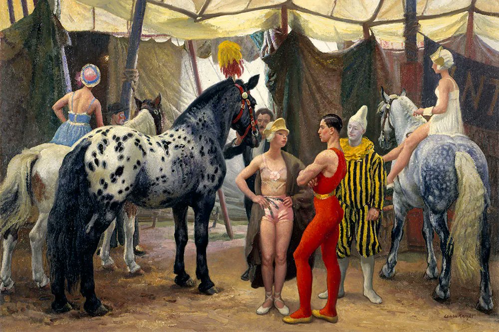 Circus Matinee (detail; c. 1938), by Laura Knight. Photo: Perth Museum &amp; Art Gallery, Perth &amp; Kinross Council. From the estate of Dame Laura Knight.