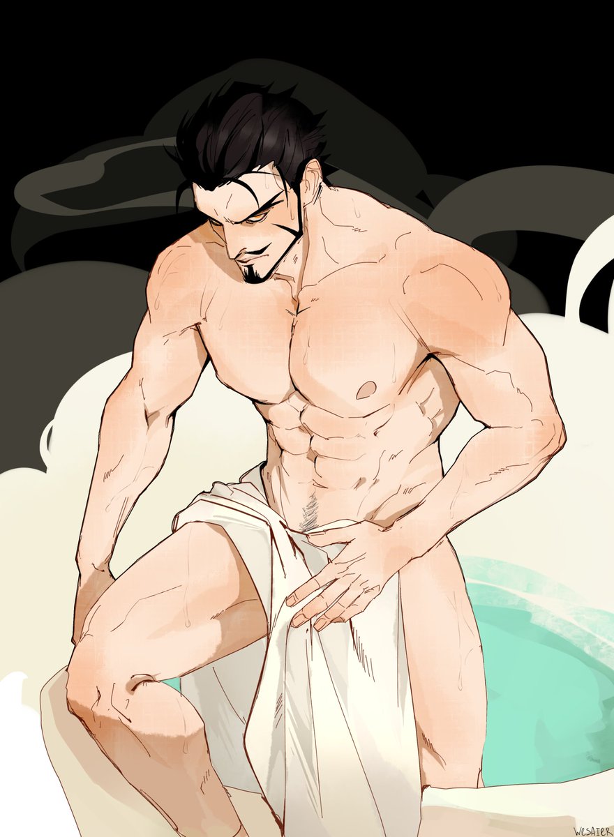Bonus after bath

#onepiece #mihawk