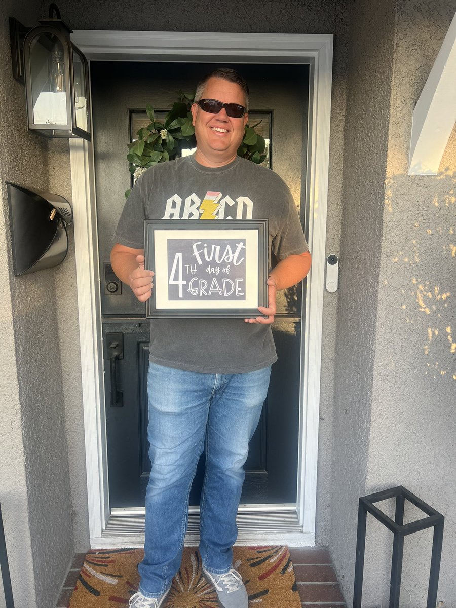 Corey Mathias (@edtechantics) on Twitter photo I survived the first day back. Not sure what’s more exhausting, trying to teach a room full of teachers or 4th graders. Lots of exciting tech and offline projects coming this year. #4thgrade #backintheclassroom #tired I survived the first day back. Not sure what’s more exhausting, trying to teach a room full of teachers or 4th graders. Lots of exciting tech and offline projects coming this year. #4thgrade #backintheclassroom #tired