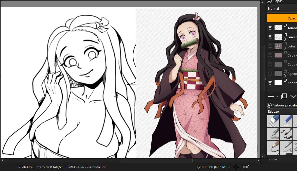 incubuzz_1's tweet photo. 🔞✨color base and lineart de nezuko kamado de #kimetsunoyaiba, también hago comisiones personalizadas.
#nezukokamado #tanjirokamado #manga #nsfw #comics #comicbookart #hentai #ruke34 #manga https://t.co/NPv0T0tN5B