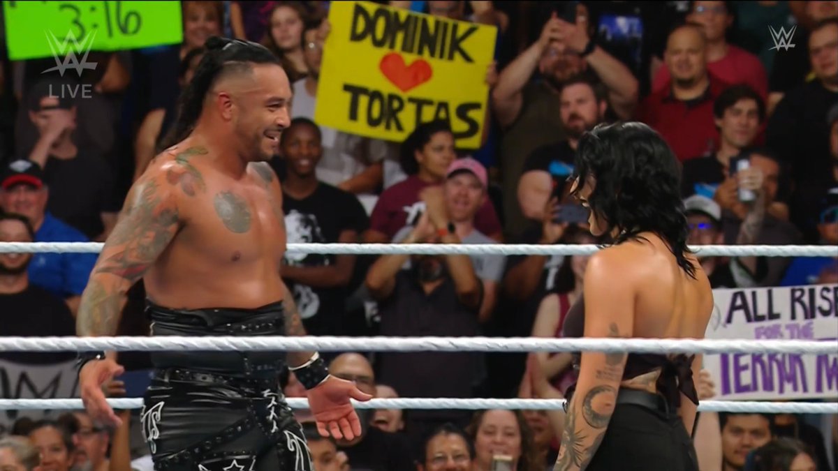 rumbleszn's tweet image. can we appreciate that wwe is showing a story about pure love in a friendship between a man and a woman that honestly has no romantic or sexual undertones and is just about how much they care about one another.