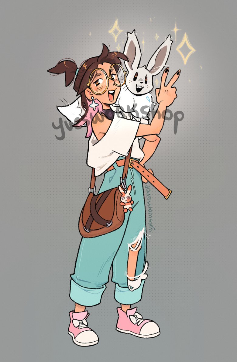 ✨️ Shiny ✨️
Thinking of opening comms soon so I'm creating some updated pokemon trainer examples!