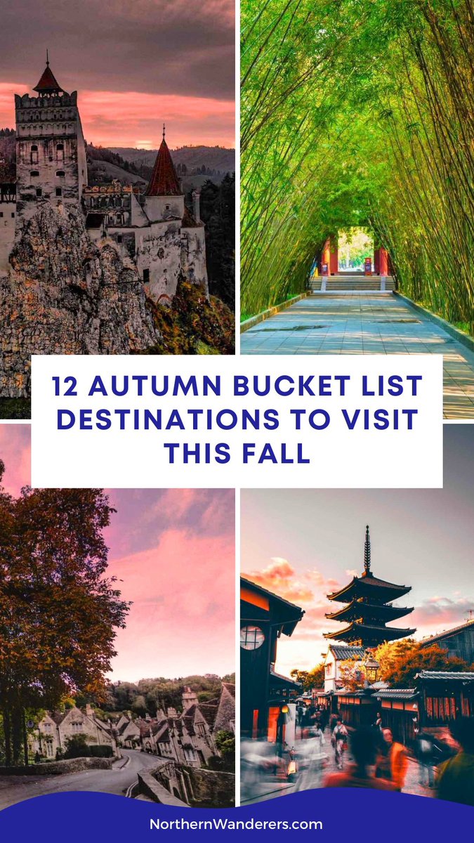Northwanderers's tweet photo. 12 Autumn Bucket List Destinations To Visit This Fall 🍂 #Travel #Tourism #Autumn #NorthernWanderers https://t.co/GWwBj0aTgp https://t.co/K24T5SYDFk