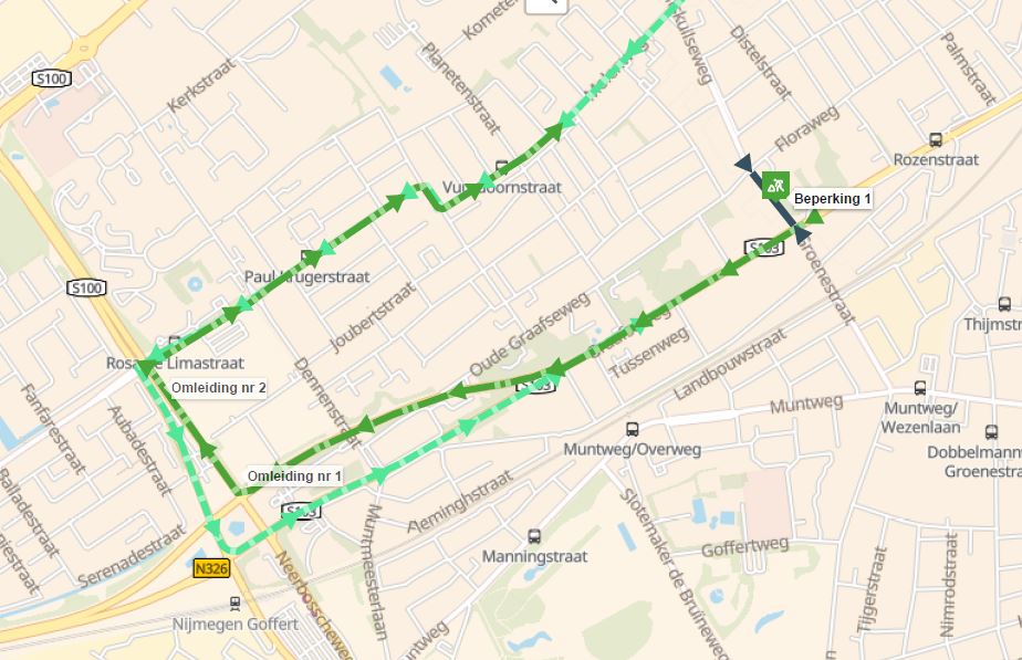 Een deel van de Wolfskuilseweg is afgesloten van 16 augustus 20.00 uur tot 14 oktober 6.00 uur. Dit in verband met #wegwerkzaamheden. Volg de omleidingsborden. #GemeenteNijmegen #Nijmegen