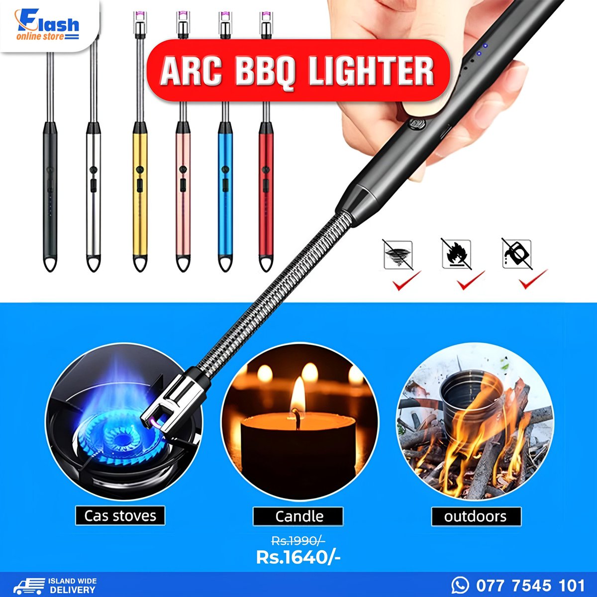 flashonlinelk's tweet image. Big discount for the lighter that can be used anywhere without electricity or gas 🔥 

.
.
.
.

#bbqlighter #lighter #lightercollection #flashonlinestore #arclighter #outdoorlighter #campinglighter