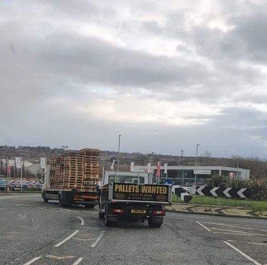 WitmonsterGamez's tweet image. A thrilling chase underway here. #pallets