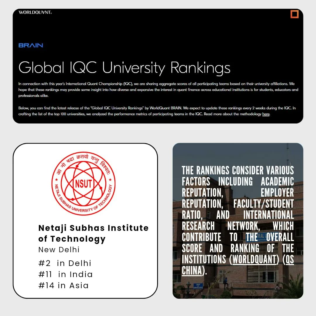 Netaji Subhas University of Technology tweet media