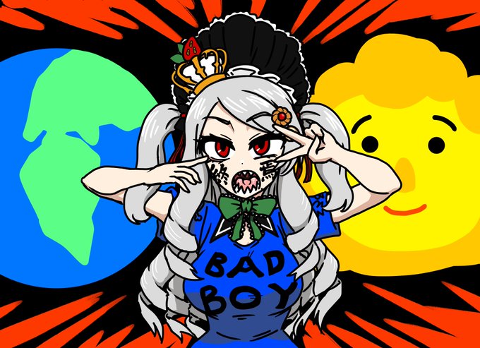 破滅に向かい突き進む運命──
 #甘面すもあ #終焉業 