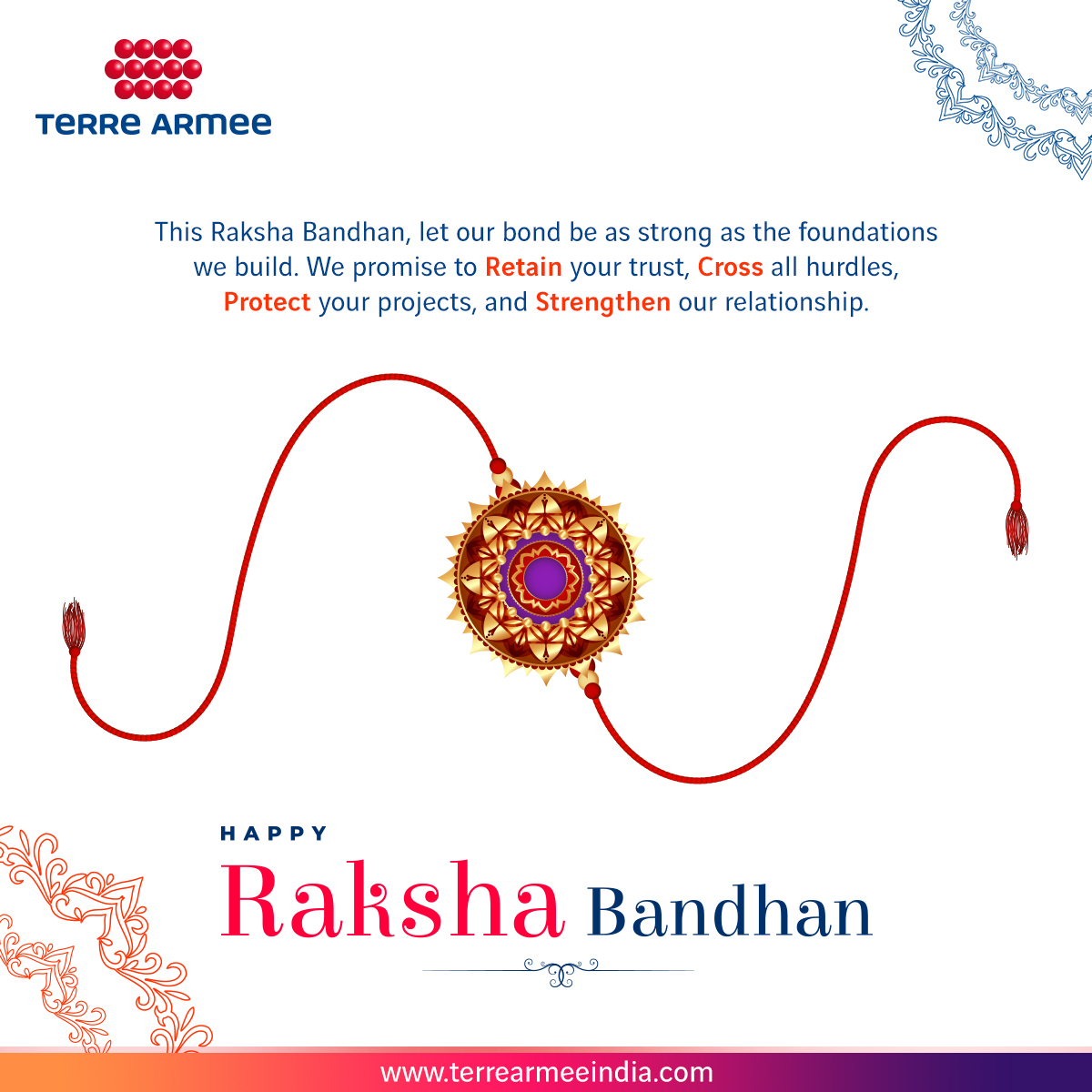 GeoquestIndia's tweet image. Happy Raksha Bandhan!

#RakshaBandhan #RakshaBandhan2024 #TerreArmeeIndia