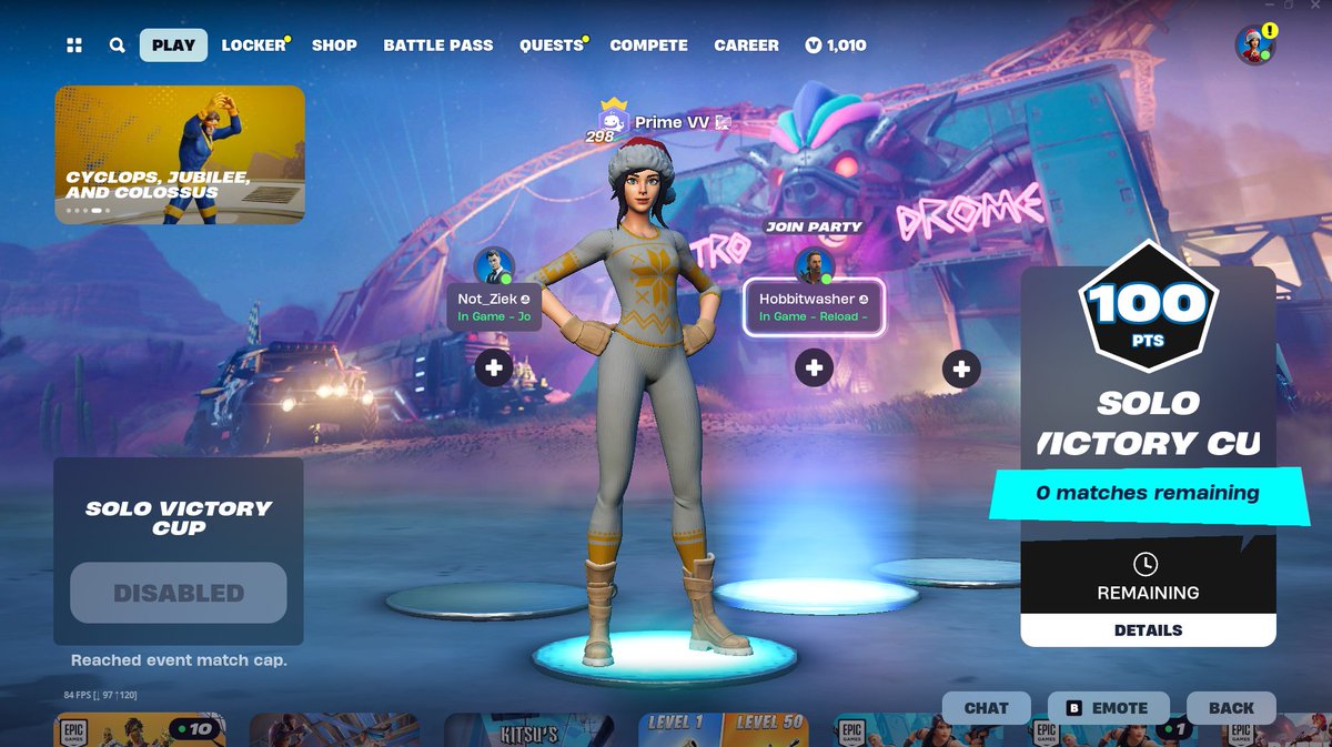 FreeAgentVortex's tweet image. +$100 w/ a 2nd place