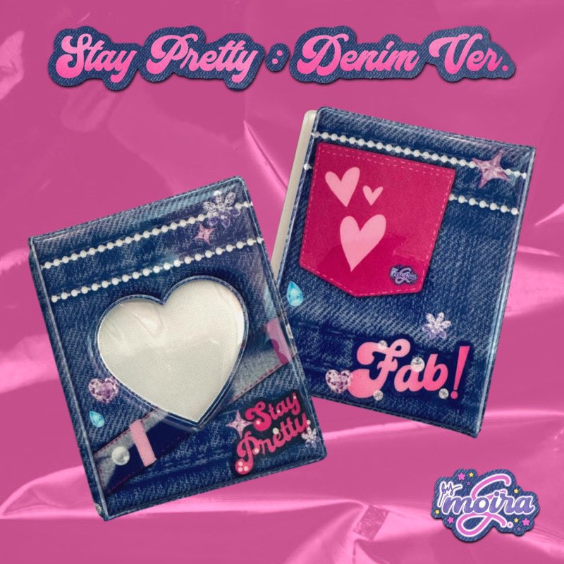 bymoirag's tweet photo. ⁺ .  ✧ ˚ ☁️ wts lfb ph ‘’ 
   🪞 Stay Pretty: Denim Ver.
          A Fairytale: Pink Collbook

    εїз : #bymoirag  
           ₱400
          
    ⤷   pvc sleeves
    ⤷   glossy finish
    ⤷   32 pockets  𝄒 𓏲 ˖ ⋅ 

‘’ dm/reply to order ! 𓂃༞♡ https://t.co/0QJK684zwq