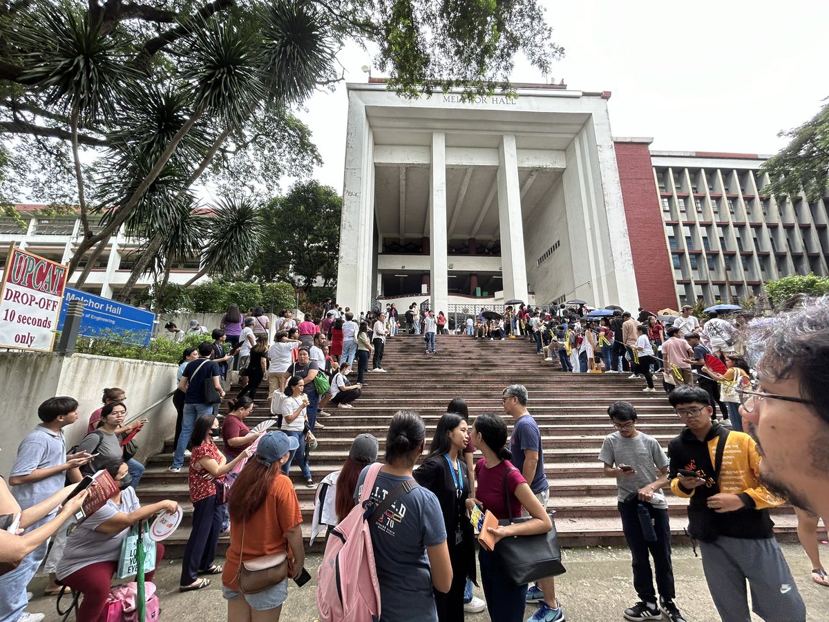 ginell's tweet photo. The plus side: I got to walk around UP and see the building where I took the UPCAT. https://t.co/AVmgoO4u1M