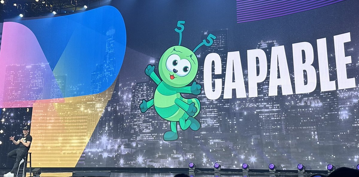 Love that we now know the Capable Caterpillar was very nearly the face of the <a href="/veefriends/">VeeFriends | NYCC Booth #4409</a> brand! Capability does seem more relevant/appropriate than very very very very lucky 🐈‍⬛