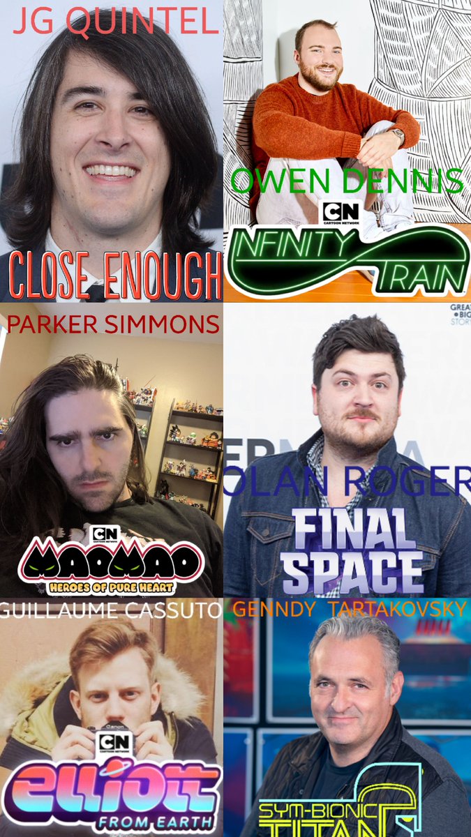 KooperCrystal's tweet photo. These artists created amazing, comedy, Sci fi, drama, funny, and action packed animated shows!!! Most of them were rejected before the pilot even aired!!! I believe they deserve a second chance!!!
#StoryCraftUnite #StandWithAnimation #CartoonNet https://t.co/X943iYcUPI