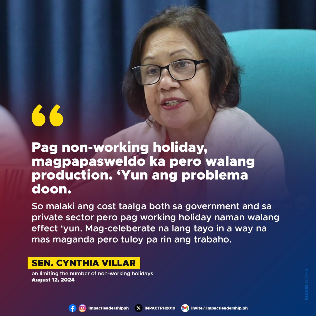 nabunturanguy's tweet photo. LUKARET! Sa inyong mga senator, APAT NA BUWAN ANG NON-WORKING HOLIDAY NYO IN ONE YEAR! That’s about 88 days in a year where WE PAY YOU WITH SALARIES, ALLOWANCES & PERKS - AND YOU’RE NOT WORKING! Dahil naka-recess kayo! WAG NYO NA NGANG PAG-INITAN YANG MGA HOLIDAYS NG MGA PILIPINO!  Bawas-bawasan nyo ang mga holidays nyo, MGA GANID NA SENADOR!