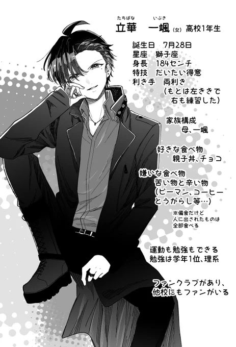 #左利きの日 なので…
一颯ちゃんのプロフィールを再掲👀 