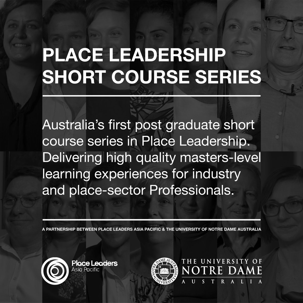 🚀 Upcoming Courses! Transform your career with Australia’s only postgraduate short courses in Place Leadership! 🌟 Limited spots are available - register now to elevate your professional journey. 🔗 Learn More bit.ly/PL_Leadership and then Register bit.ly/PLA_MC_Register