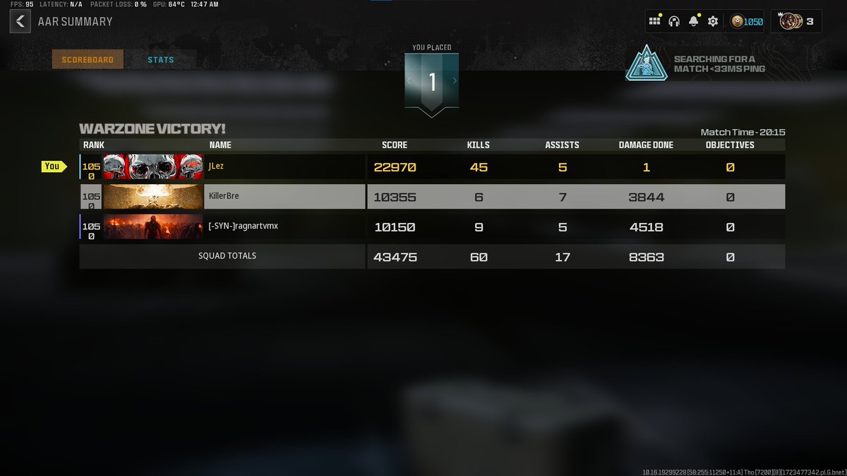 New PR.
Con ayuda de los compas.