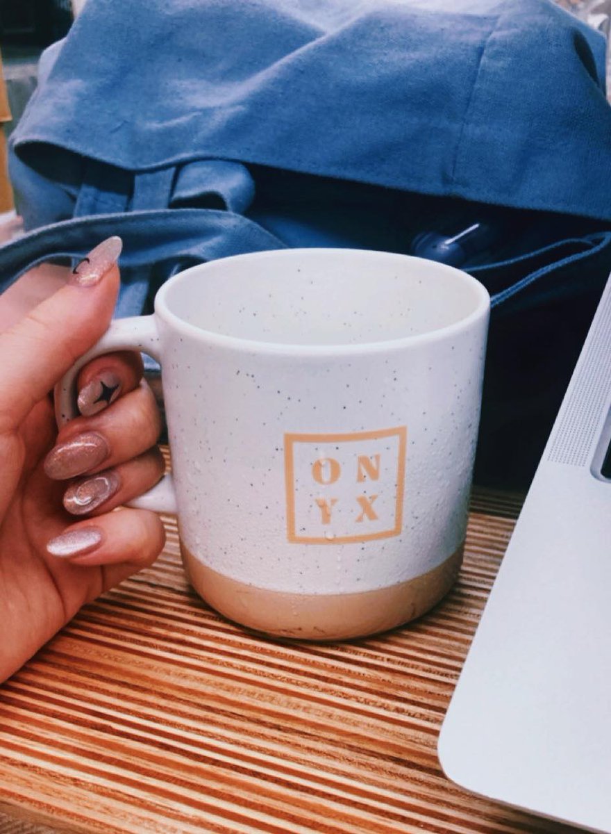 CoffeineP's tweet image. ✦ Office mug perfect for iced coffee ☕ #OnyxCoffeeLab