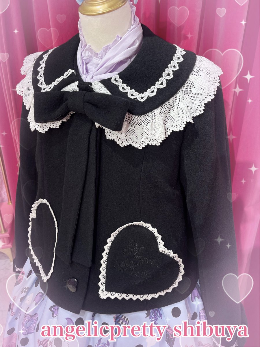 ✨⚜️サンプル展示のお知らせ⚜️✨ 🩷Sweet Heartショートコート