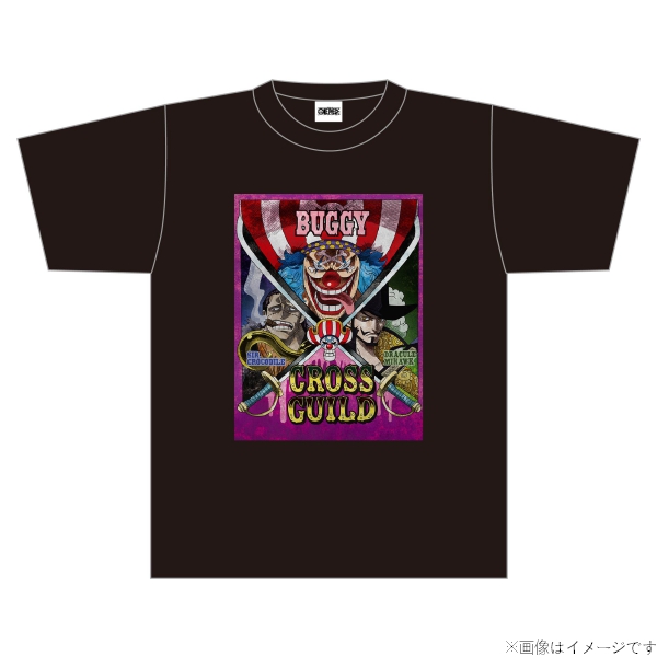 クロスギルドtシャツ(ワンピース) オンライン】CROSS GUILD Tシャツ 発売スタート！ 色はBLACKとWHITEの2