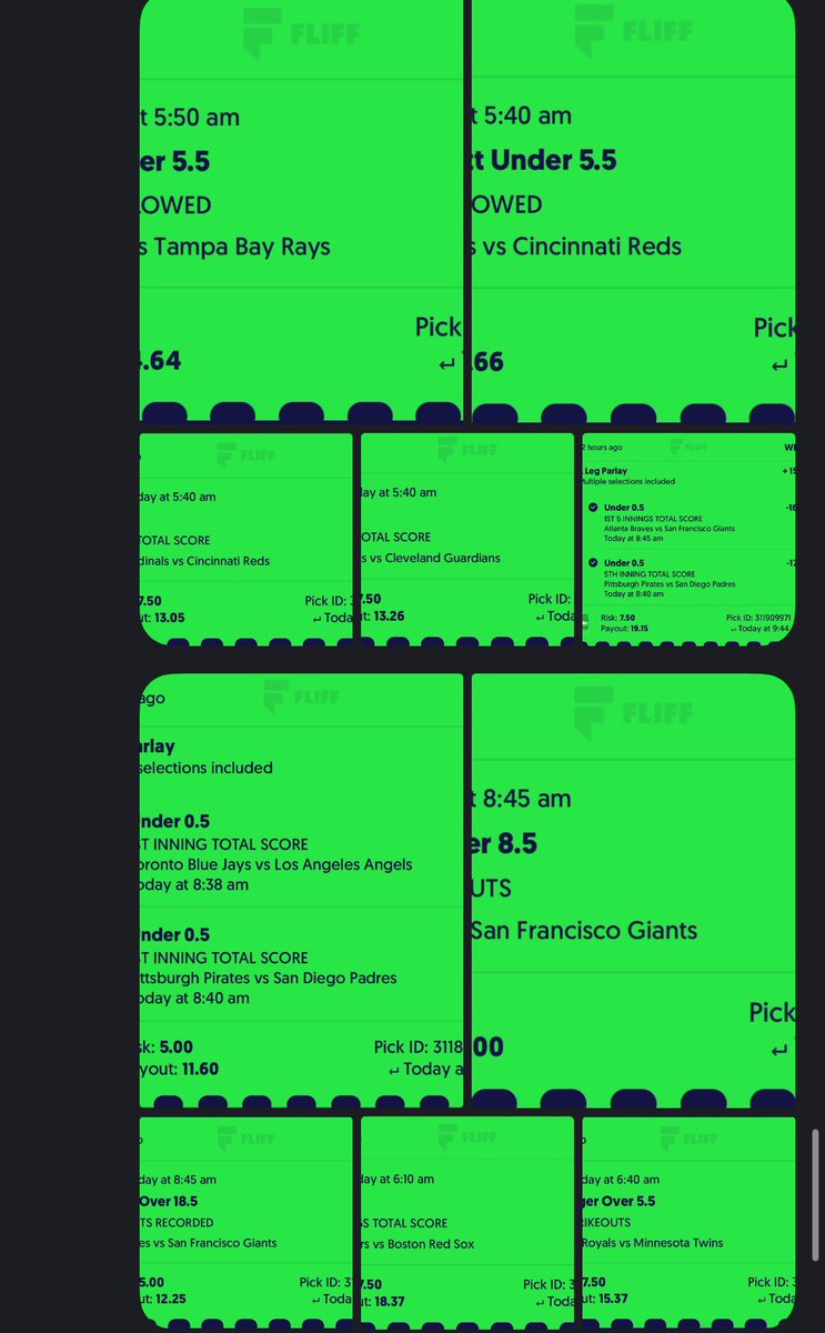 GLG_Foley's tweet image. Cashed out on 33 different props today for another big day of profit🤑🚦 Join up the discord today, link below and in my bio. Whole server been hitting on the daily‼️💰 

@GLGxng @thePicksmiths 

#prizepicks #fandual #draftkings #dfs #mlbpicks #parlays #sportsbetting #gambling