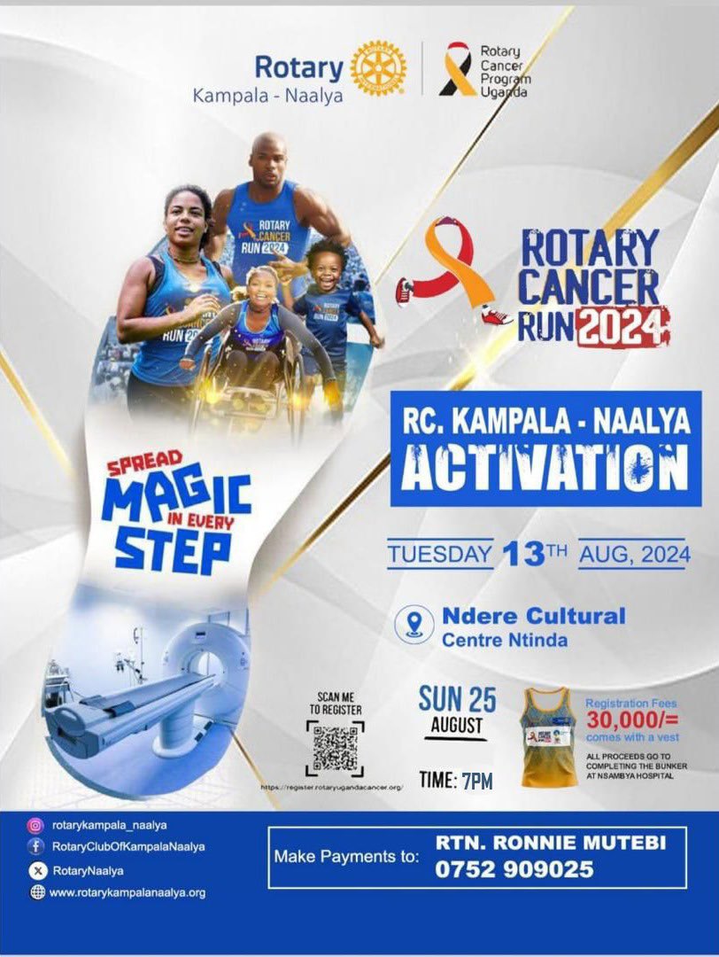 RotaryNaalya's tweet photo. Join us this evening for the cancer run activation..because #Wewillrun #rotarycancerun2024 https://t.co/QHtFuxHSxh