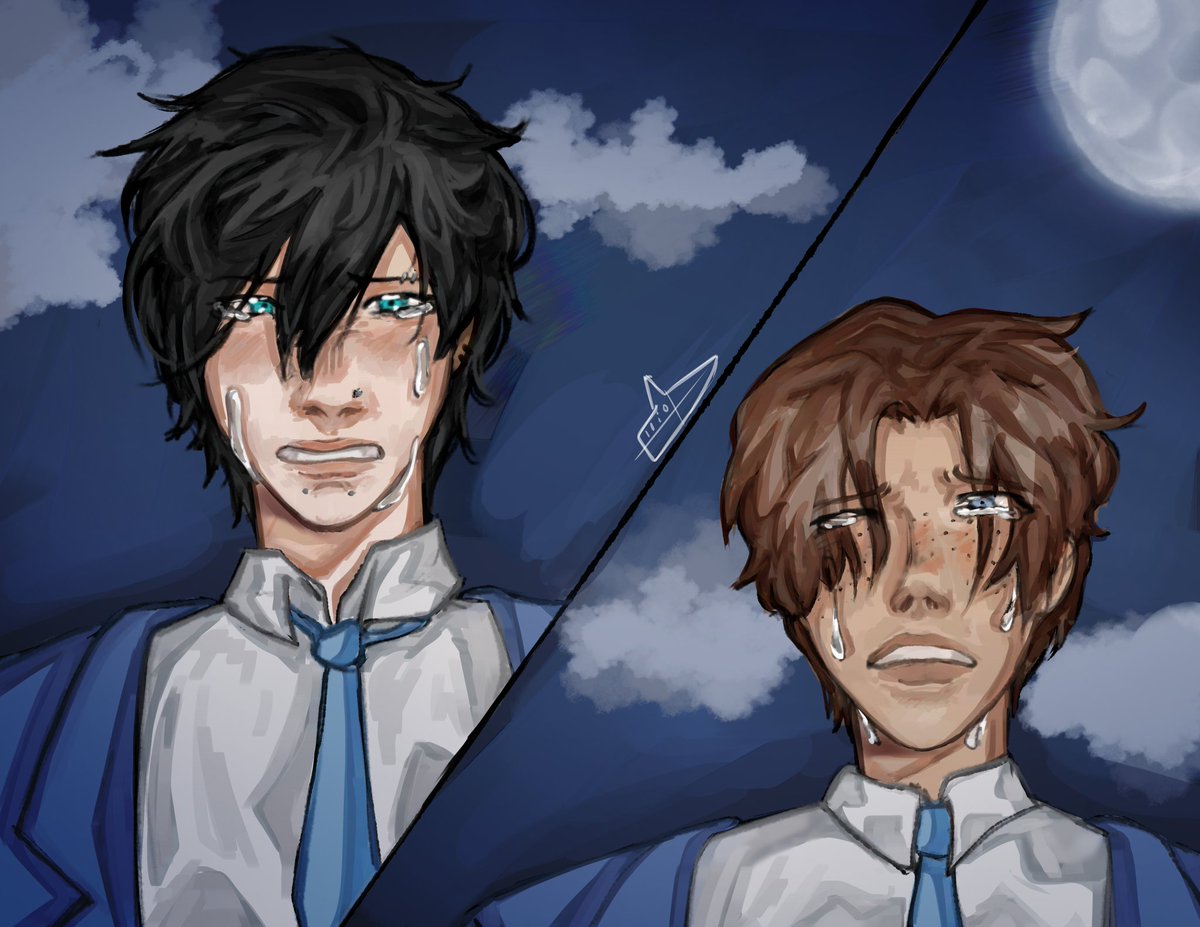SnowyBluebells's tweet photo. Not a lot I can show, I've been working on some bigger things, so take this from a bit back (if you've seen this before no you haven't shhh)

#laurgene #laurancezvahl #aphmautwt #aphmaufanart #aphmau #mystreet https://t.co/I69i1oEUey