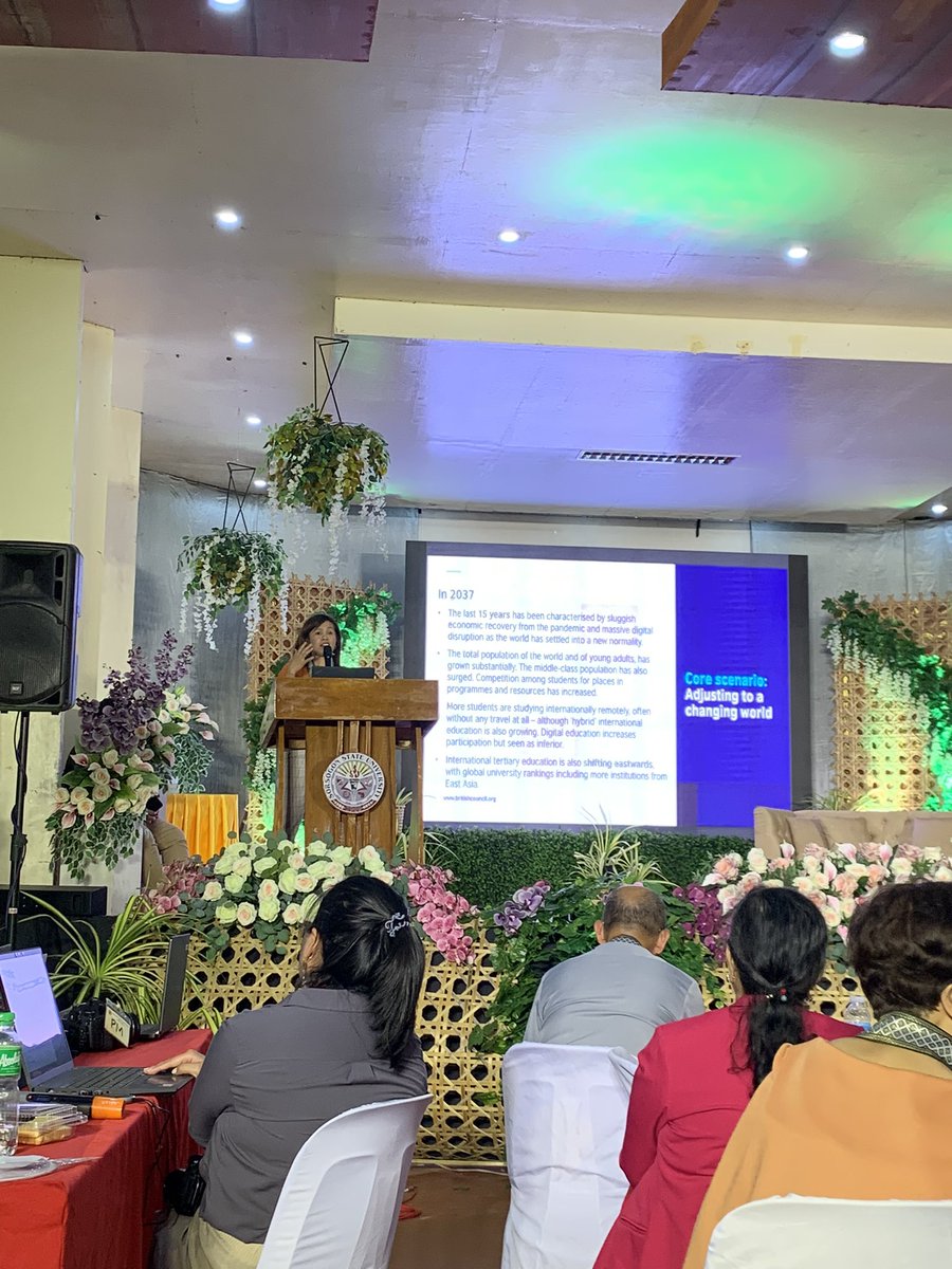 Pierre Pecson (@pierrepecson) on Twitter photo Our <a href="/phBritish/">British Council</a> team is at Sorsogon State University today for the Bikol Foundation for Higher Education Annual Conference. <a href="/LotusPostrado/">Lotus Postrado</a> currently presenting the results of our study “The future of international tertiary education to 2037” Our <a href="/phBritish/">British Council</a> team is at Sorsogon State University today for the Bikol Foundation for Higher Education Annual Conference. <a href="/LotusPostrado/">Lotus Postrado</a> currently presenting the results of our study “The future of international tertiary education to 2037”