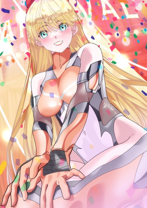 黄金の長い髪がサラッとなびく
高級シャンプーの香りにキュンでぇ～ス❤(#^.^#)

無料ファンサイト更新したよ❤
#セーラー対魔忍ヴィーナス 