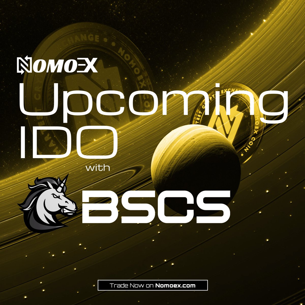 nomoex_global's tweet photo. In the world of Crypto, the greatest regret is not the losses, but the missed chances to win.

🚀 Nomoex IDO on @BSCS_Global is coming soon. Stay ahead or stay behind.

#Nomoex #BSCS https://t.co/qWeGwRFD6C