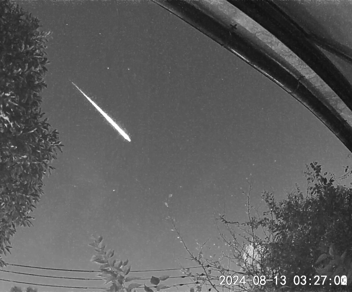 mokjpn's tweet photo. 東京都内からATOM Cam2でとってみた流星 https://t.co/TUzqqXO5Ek