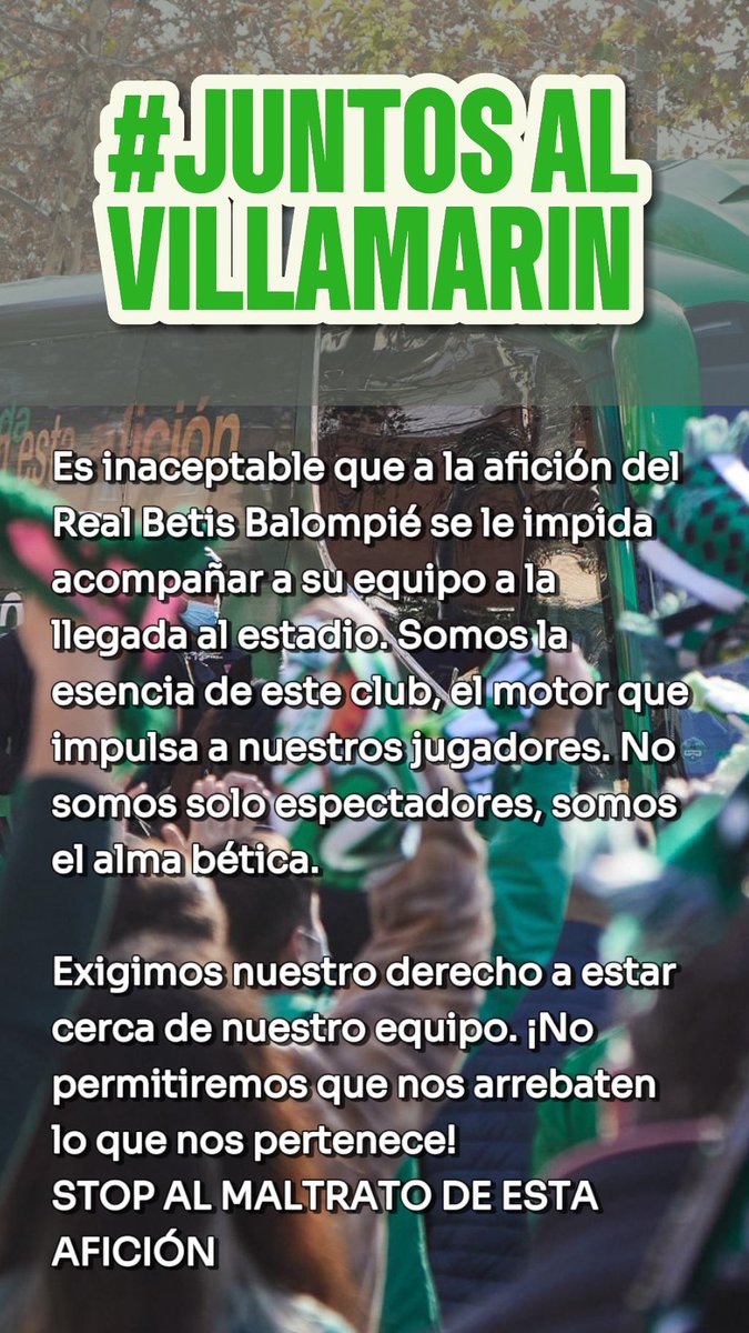 🛑DENUNCIEMOS el maltrato que recibimos el año pasado DESDE YA! Todos los equipo pueden, el REAL BETIS NO! Yo tengo poca repercusión, así que ánimo a las cuentas más grandes a llevar la voz! <a href="/TinteroVB/">ᴛɪɴᴛᴇʀᴏ ᴠᴇʀᴅɪʙʟᴀɴᴄᴏ</a> @DesdeElAkelarre <a href="/ElMagoBotas_/">El Mago de las Botas Blancas</a> <a href="/SantiagNarvaez/">Santiago Narváez 🎙️</a> <a href="/alakarcel/">K A S I</a>