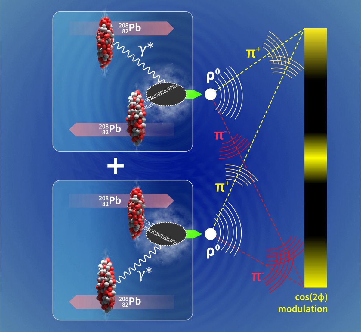 ALICE does the double-slit

Using collisions between lead nuclei at the #LHC, the <a href="/ALICEexperiment/">ALICE Experiment</a> has measured an interference pattern akin to that of the famous double-slit experiment.

Find out more: home.cern/news/news/phys…