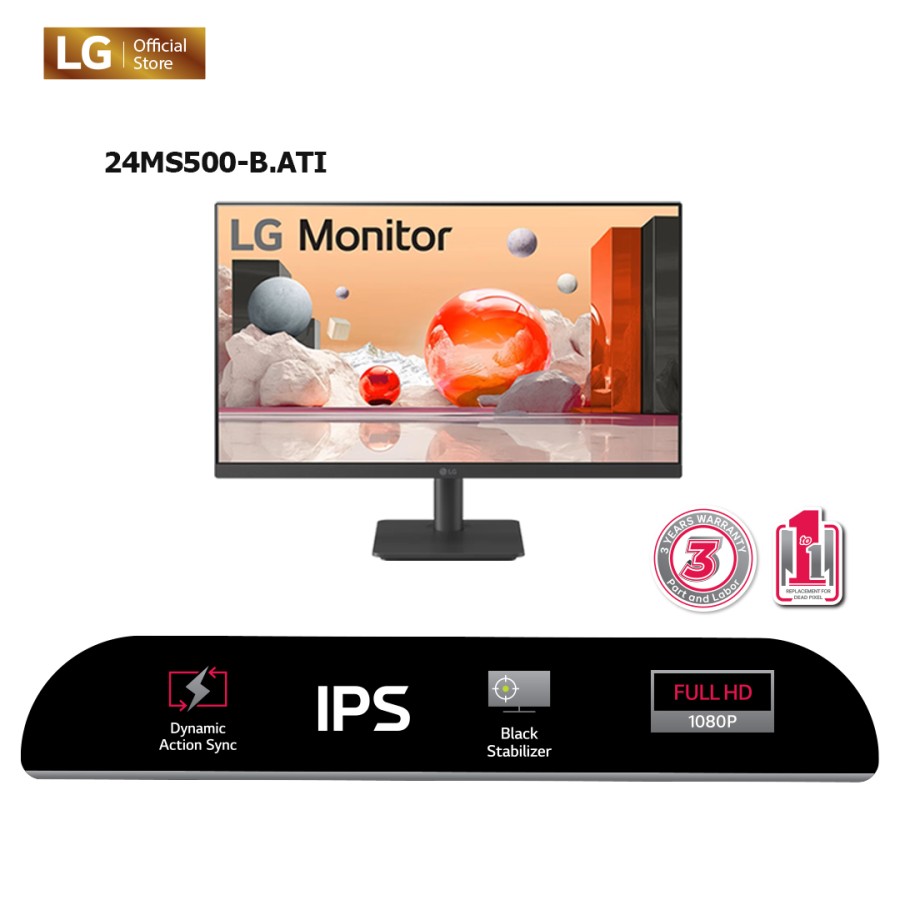 alterdiaz's tweet image. LG 24MS500-B 24'' FHD monitor with AMD FreeSync 100Hz
tokopedia.link/NwxToojJ1Lb
.
#monitor #lg #surabaya 
#sidoarjo #gresik #kekinian #terkini #hits
#viral #trend #trending #fyp #fullhd #hdmi