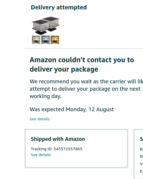Rishi599's tweet photo. unreliable courier service selected by Amazon. I'm not the only one; there are likely many others facing similar issues who are either unaware of how to escalate the matter or unable to do so. https://t.co/aQL8QXa36r