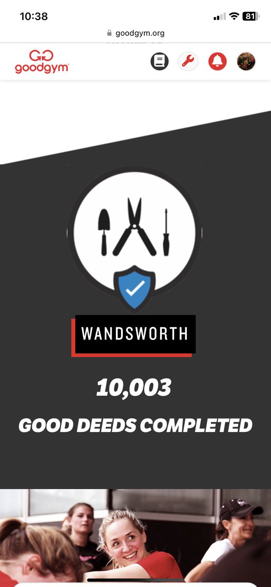 News flash! With an impeccable sense of timing, on the eighth anniversary of our very first group run we broke the 10 000 <a href="/goodgym/">GoodGym</a> good deed mark in Wandsworth. What a way to celebrate!