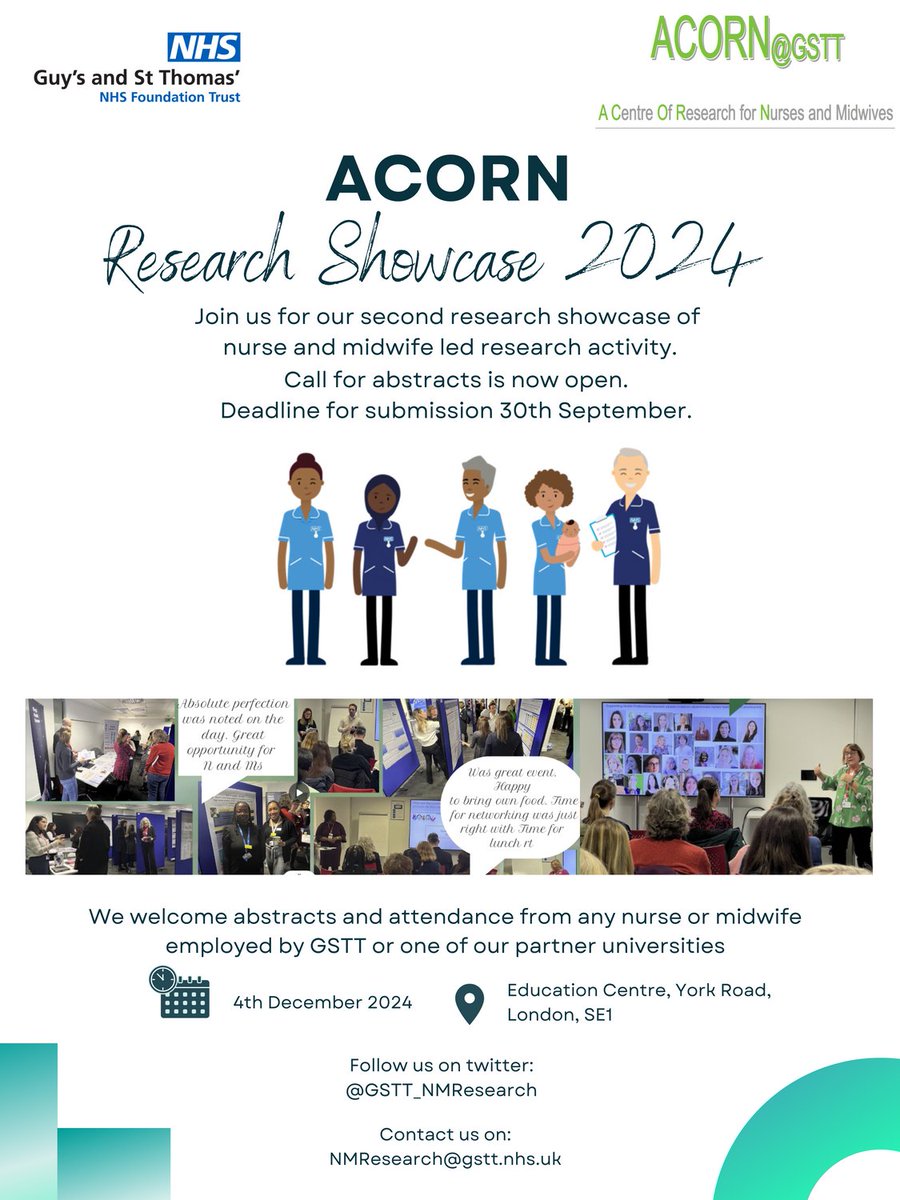 Nursing and Midwifery Research (@gstt_nmresearch) on Twitter photo 