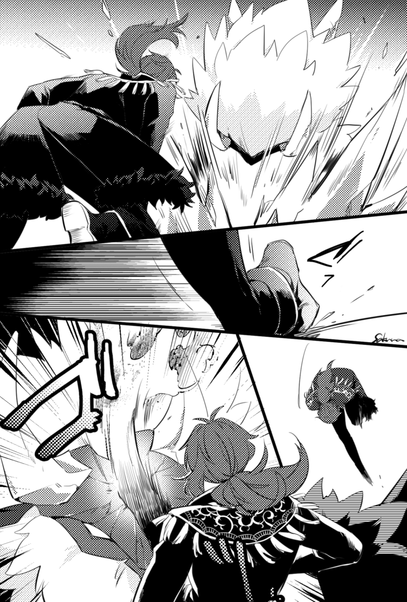 大剣が折れたので肉弾戦するディルック #Diluc 