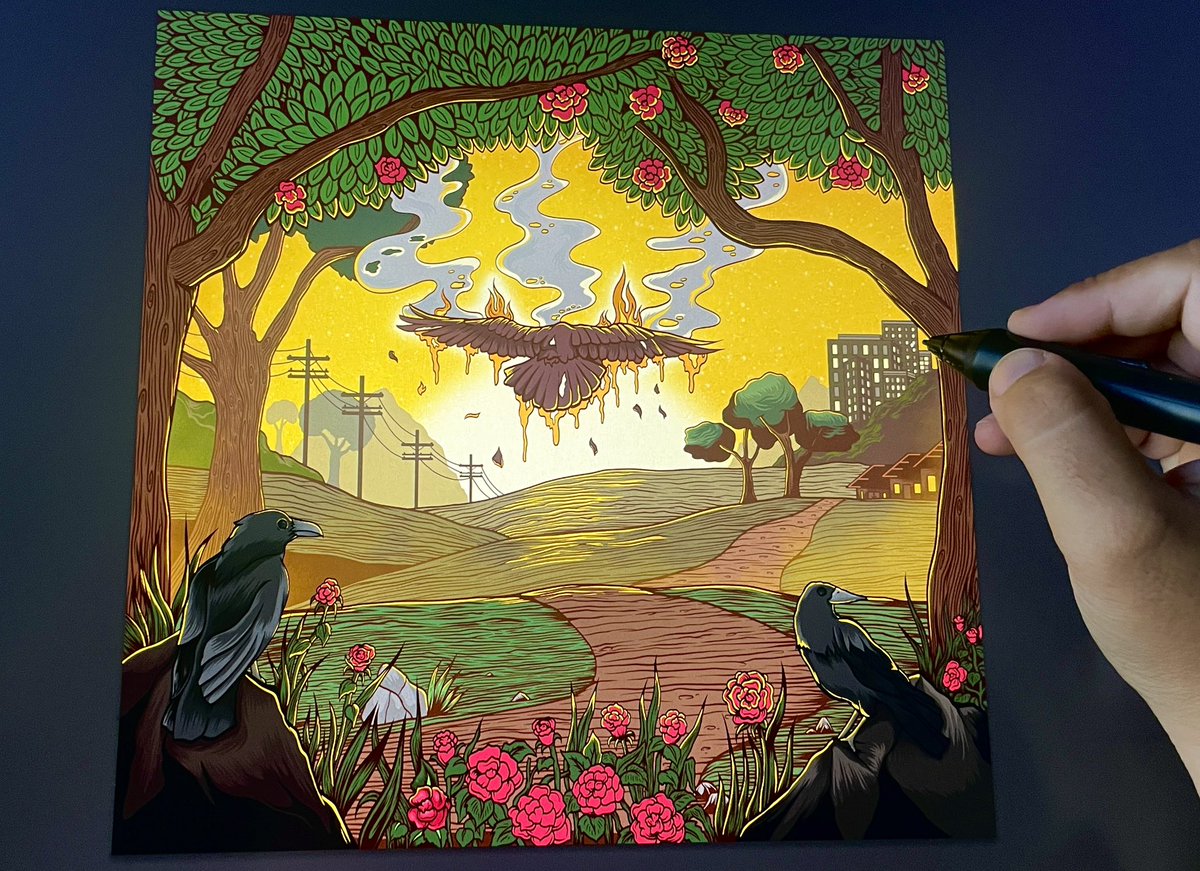 New landscape in progress 💐🐦‍⬛