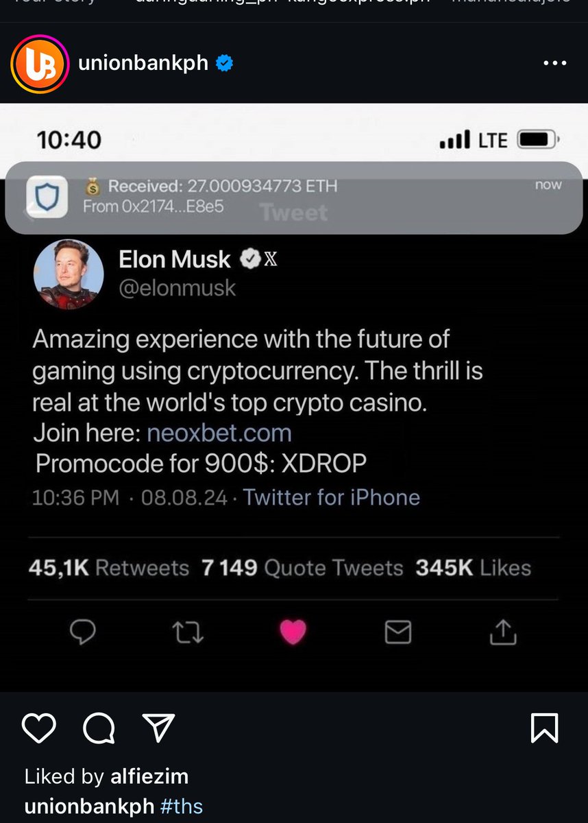 Silver7OT's tweet photo. Is Unionbank PH hacked?? https://t.co/28XSSXyyPx