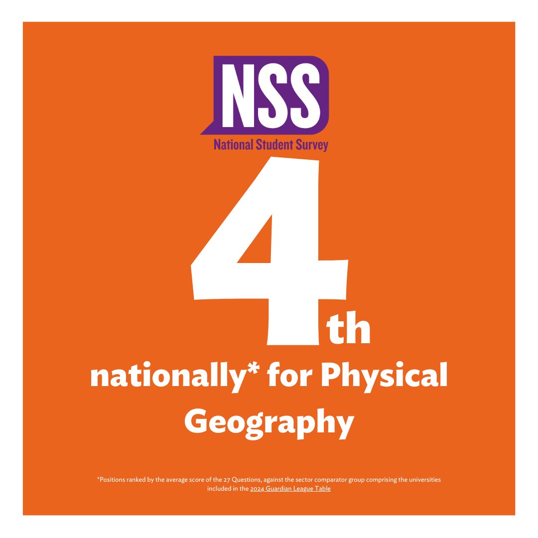 We are thrilled to share our National Students Survey results: royalholloway.ac.uk/research-and-t…

#NSS #Studentsatisfaction #PhysicalGeography #Geography #geographydegree #studygeography #undergraduatedegree #choosegeography #RHULGeogUndergrad #UCASClearing #UCAS #alevels2024