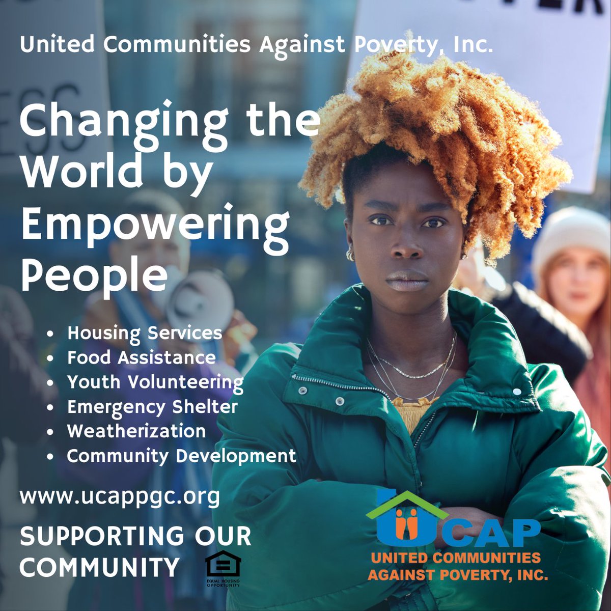 Building a better future together. Your $60 donation supports community development initiatives. 🏘️ #UCAPCommunity #Development  ucappgc.org