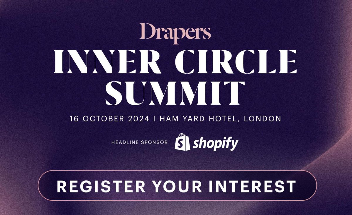 Drapers's tweet image. What do @houseofbaukjen, @hurr_uk, #Rixo and @vivobarefoot have in common? They are all fashion retail disruptors that are winning consumers’ hearts and minds, and featuring on a panel discussion at #DrapersInnerCircleSummit on 16 October in London &amp;gt;&amp;gt; bit.ly/3yG5meb